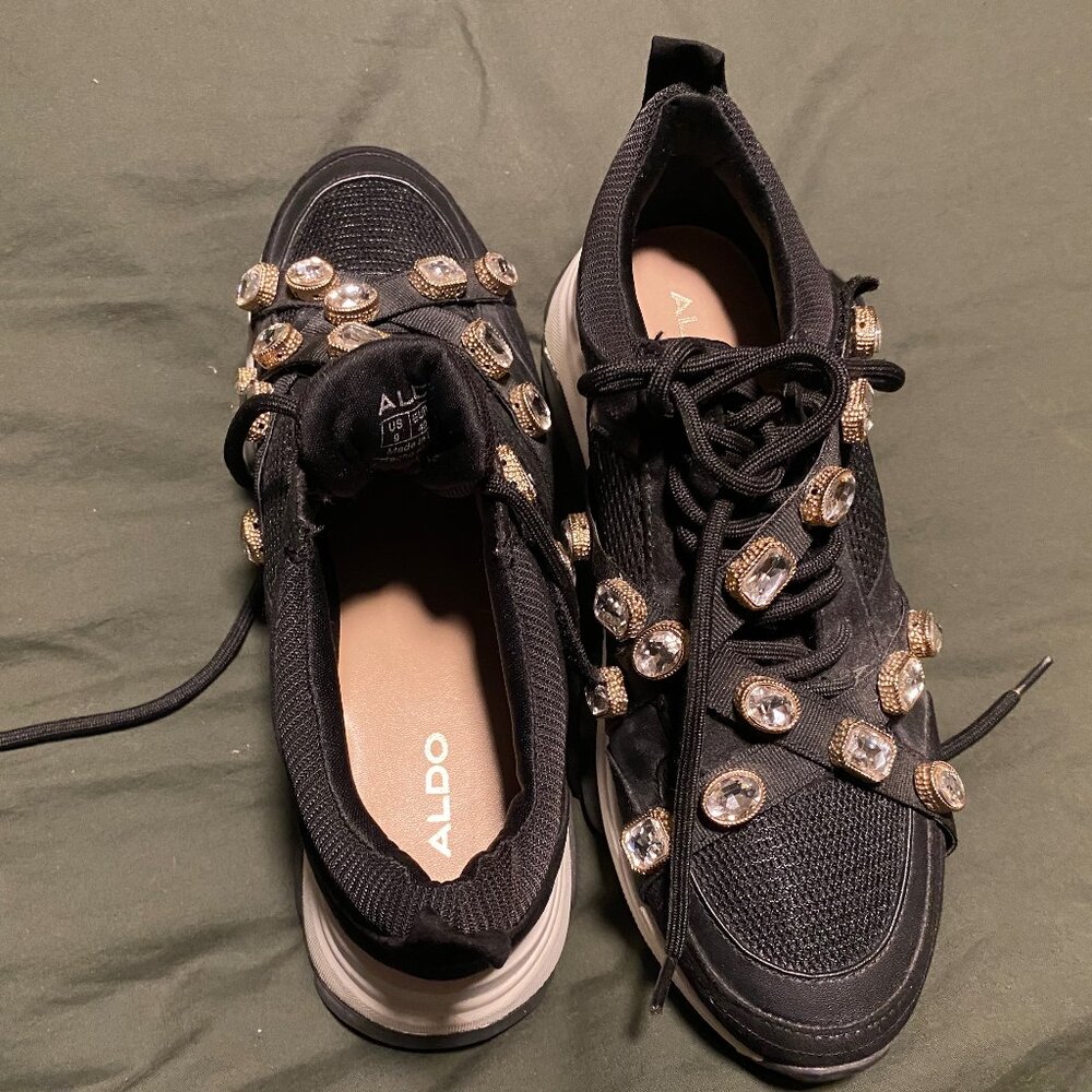 ALDO Countee Sneakers-Sneakers with Crystals/Rhinestones - Picture 13 of 16